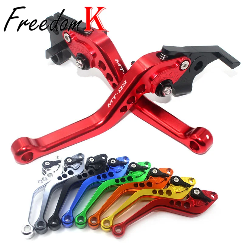 Motorcycle Accessories FIT For MT-03 MT03 MT 03 2015-2018 2017 2016 CNC Adjustable Brake Handle Clutch Levers