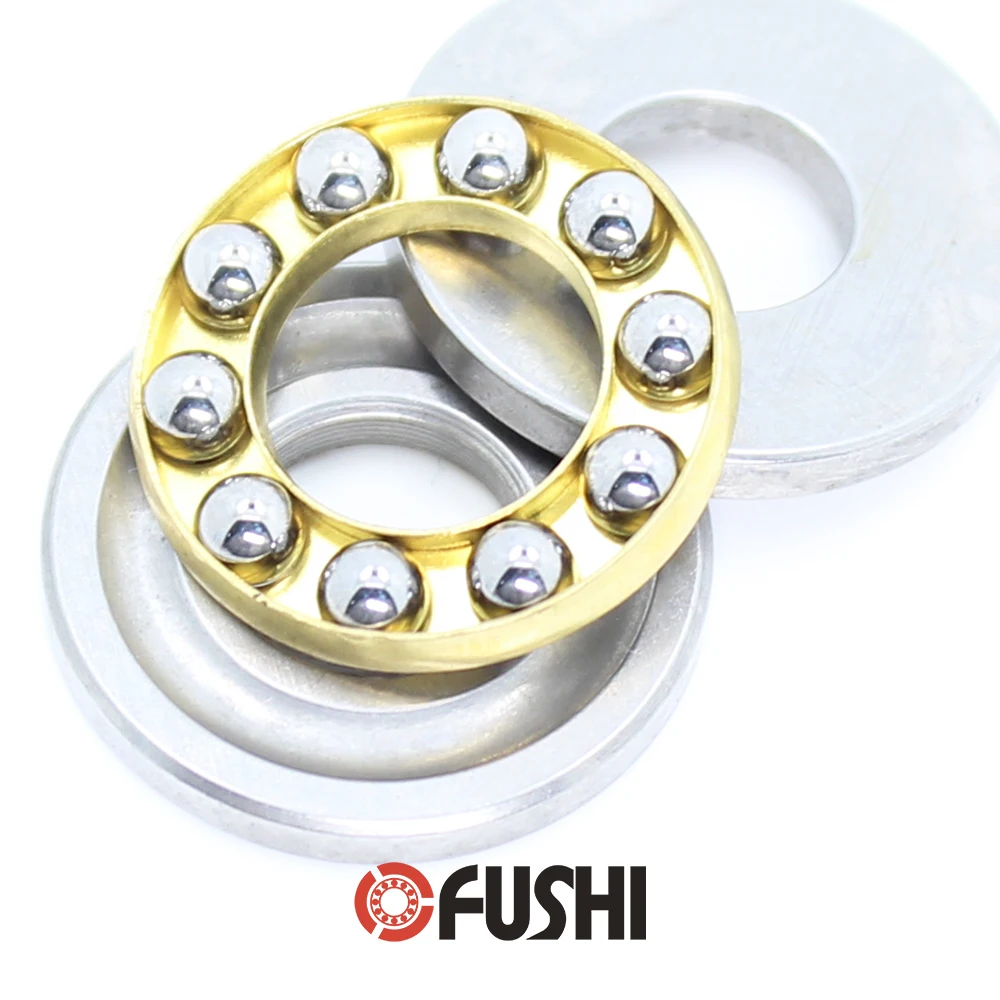 F5-11M Bearing 5*11*4.5 mm ( 10PCS ) ABEC-1 Miniature F5 11 M Thrust Axial F5 11M Ball Bearings With Grooved Raceway