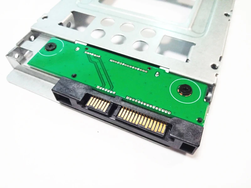 Hue-Original Veau 654540-001 2.5 "SSD à 3.5" SATA, compatible avec disque dur SAS