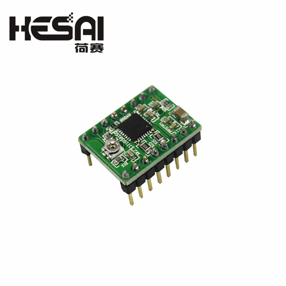 A4988 Stepper Motor Driver Module With Heatsink + Heat Sink 3D Printer Parts For SKR V1.3 1.4 GTR V1.0 MKS GEN V1.4 Board