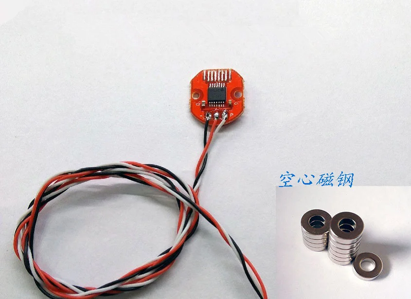 AS5048a Magnetic encoder with PWM/SPI port for 3 Axis brushless gimbal motor and alexmos BASECAN controller