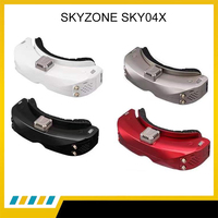 SKYZONE SKY04X PRO OLED 48CH 5.8G Steadyview Receiver 1920X1080 DVR FPV Goggles Head Tracker Fan for RC plane Racing Drone