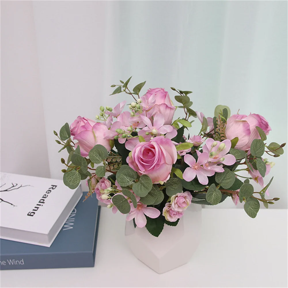 1 Pcs Artificial Flowers Melbourne Bouquets Study Home Decoration Party Office Wedding Livingroom Decoratio Cheap Accessories