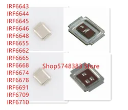 10PCS/LOT IRF6643 IRF6644 IRF6645 IRF6646 IRF6648 IRF6655 IRF6662 IRF6665 IRF6668 IRF6674 IRF6678 IRF6691 IRF6709 IRF6710 MOSFET
