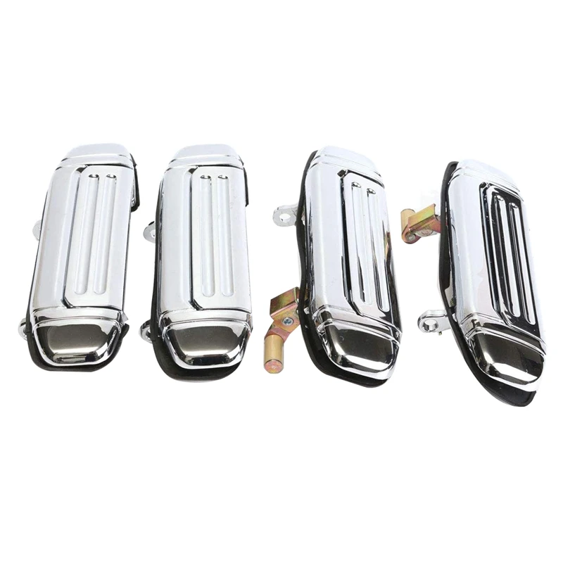 Car Chrome Door Handle Accessories for Mitsubishi Pajero 1992 1993 1994 1995 1996 1997