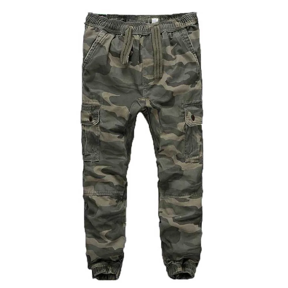 

Fashion Camo Joggers Cargo Pants Men Casual Cotton Loose Baggy Harem Trousers Style Outdoor Clothes