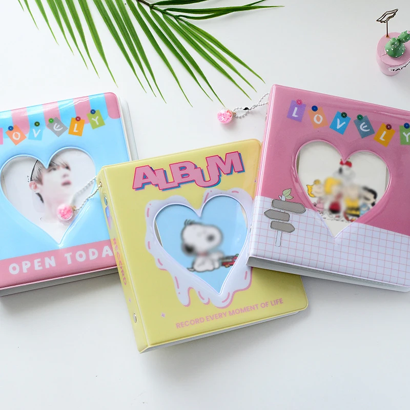 25 Pcs PP Pages PVC Binder Photo Album Jelly Album for Mini Instax & Name Card 4 inch 6 inch 4R Album de Photos