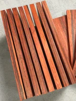 2PCS 2-30MM Thickness 5-50CM DIY Sound Box Material African Rosewood Timber Log Rare Wood Block Wood Lumber Custom Made Rosewood 5