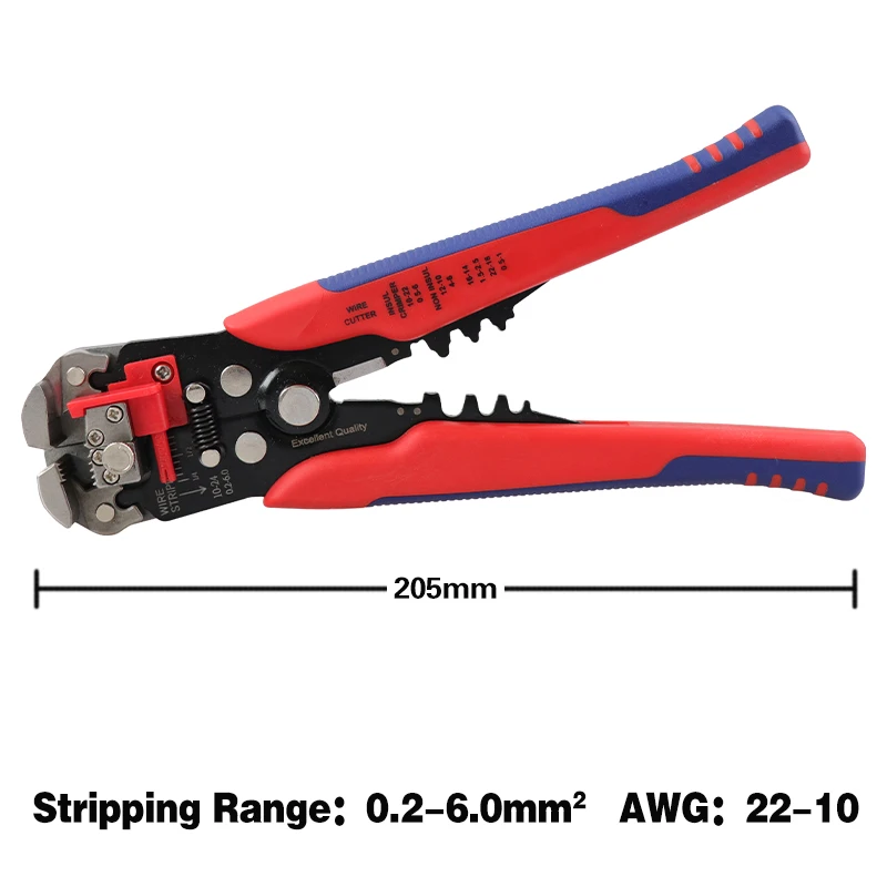 Crimper Cable Cutter Automatic Wire Stripper Multifunctional Stripping Tools Crimping Pliers Terminal 0.2-6.0mm2 tool Crimper C