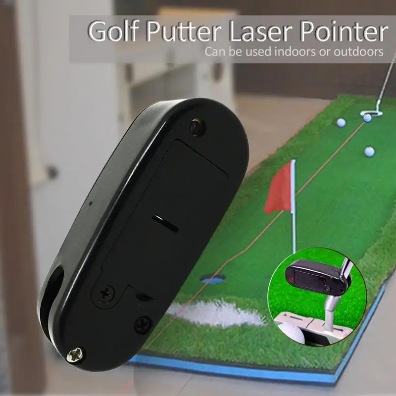 Inteligente golf putter correção de visão a laser melhorar ferramenta de auxílio prática laser rangefinder localizador alta qualidade acessórios