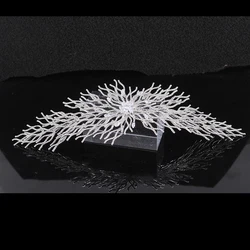 Luxury Creative Wave Tiaras High Quality Bride Headpieces Full Crystal Headbands Crown Wedding Hair Accessories