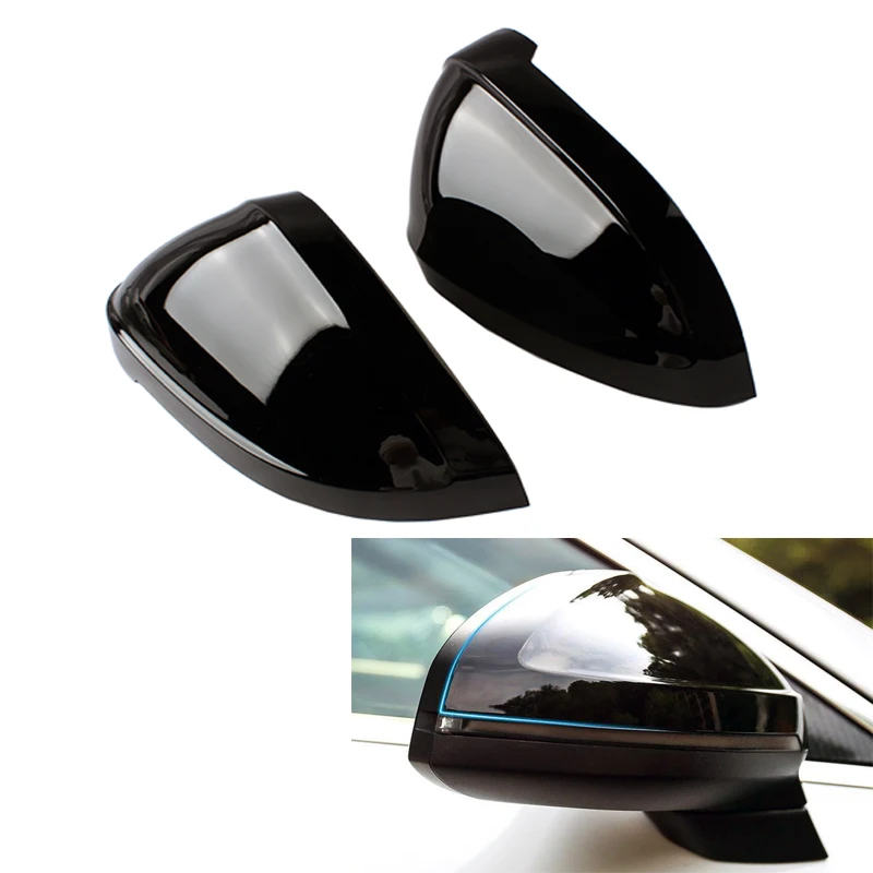 

Car Left & Right Door Side Rearview Wing Mirror Cover Cap Housing For Audi A4 S4 B9 A5 S5 RS4 RS5 2017-2020