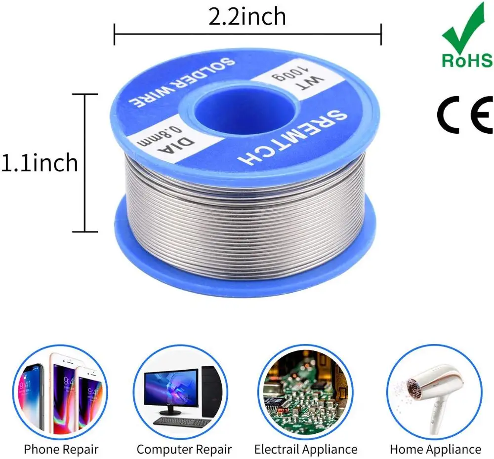 Imagem -06 - Kit de Ferro de Solda Temperatura Ajustável 220v 60w Ferramentas de Solda Aquecedor Cerâmico Pontas de Solda Bomba Desoldering