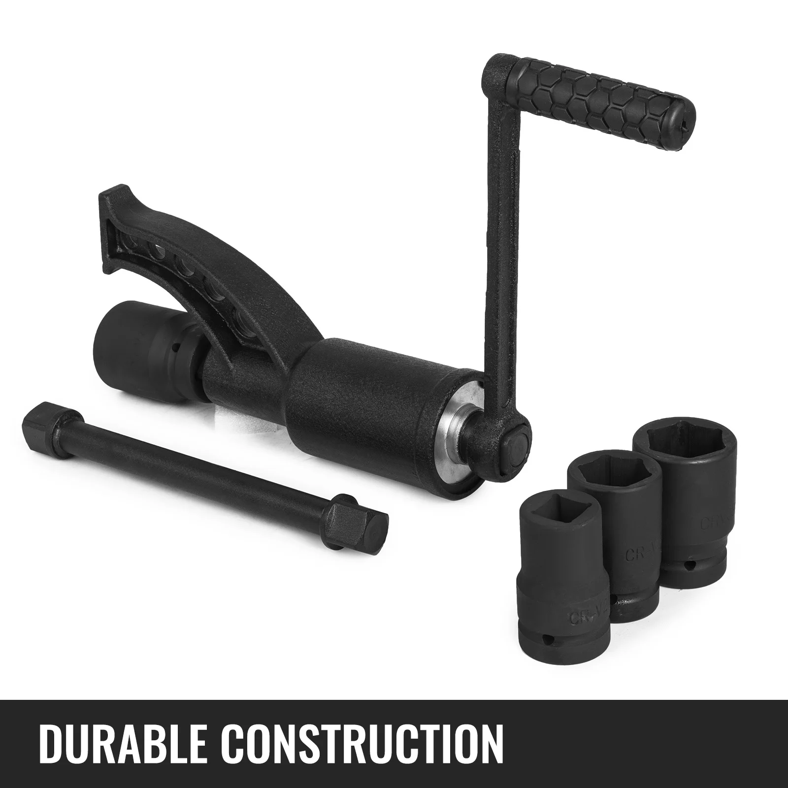 VEVOR Set Moltiplicatore di Coppia 7500N/M Chiave Moltiplicatore di Forza Articolata da 25 mm Set di Strumenti Perfetto per Camion, Veicoli da Campeggio o Altri Veicoli Pesanti