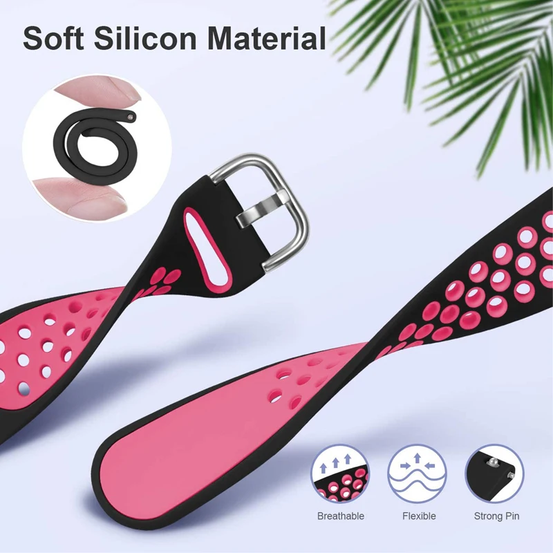 Pulseira de silicone para relógio xiaomi mi, pulseira cor, 22mm, 20mm, haylou solar ls05 ls02