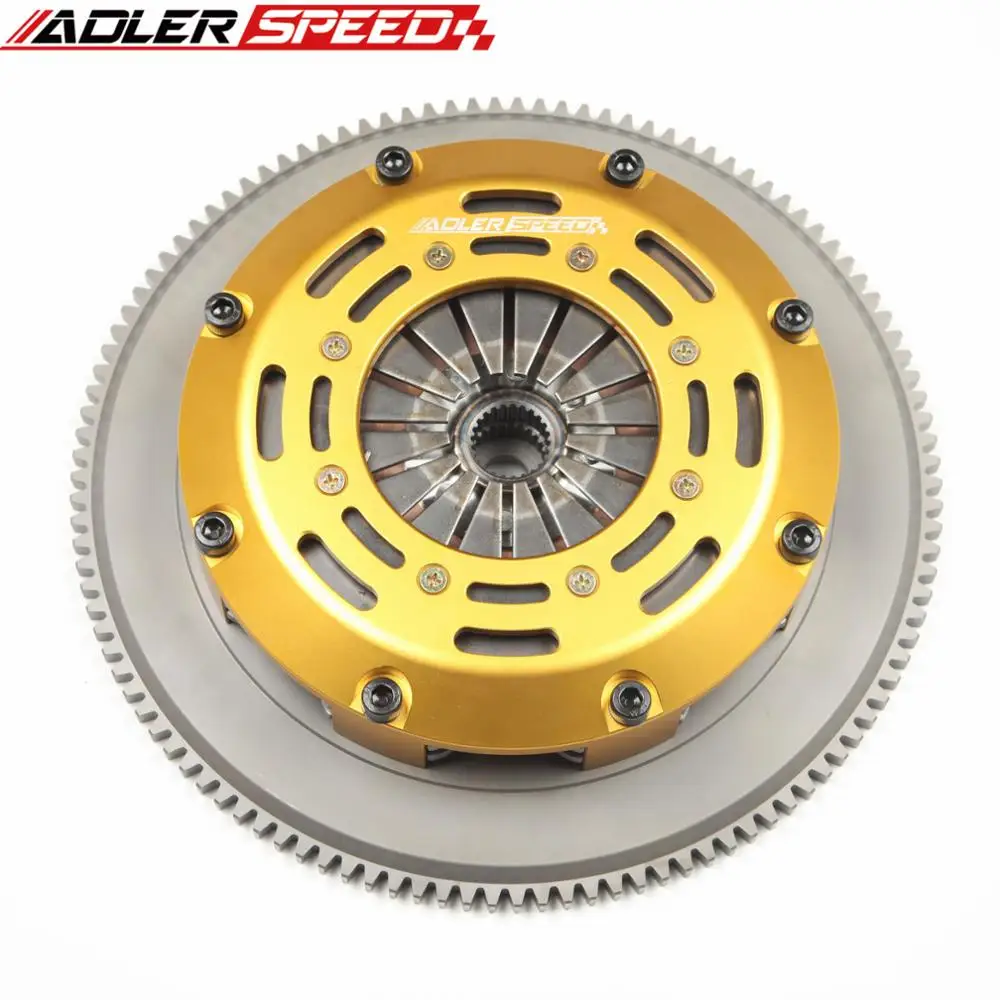 ADLERSPEED RACING CLUTCH TWIN DISK FOR ACURA INTEGRA Honda CR-V Civic B18 B20 B16 STANDARD WEIGHT