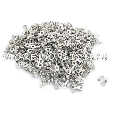 

RNB5.5-4L Ring Type Non-Insulated Spade Cable Terminals 1000pcs for AWG 12-10