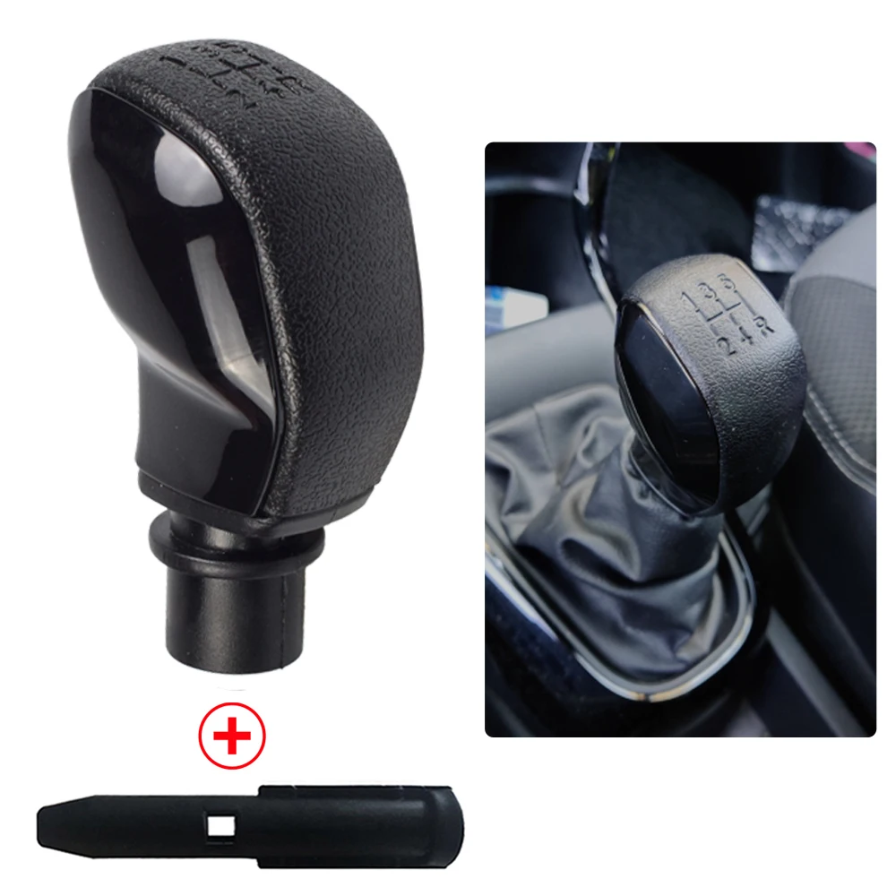 For Peugeot 206 Citroen C2 C3 C4 Sega Triumph Senna Elysee Picasso Shifter Boot Case Gear Shift Knob Head Lever Car Accessories