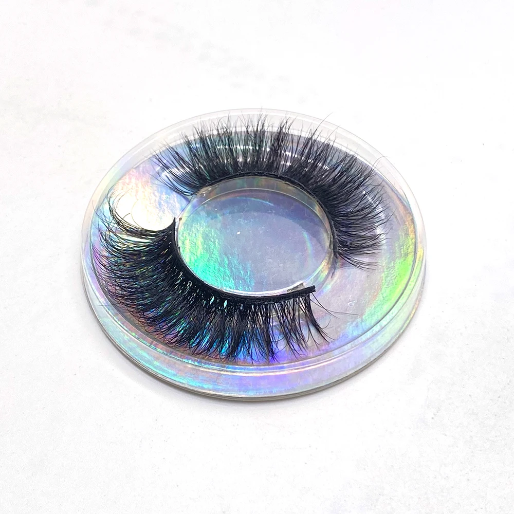 17mm K Series 3D Pure Mink False Eyelashes Daily Thin Style Factory Direct Sales Logo Or Package Can Be Designed Separately