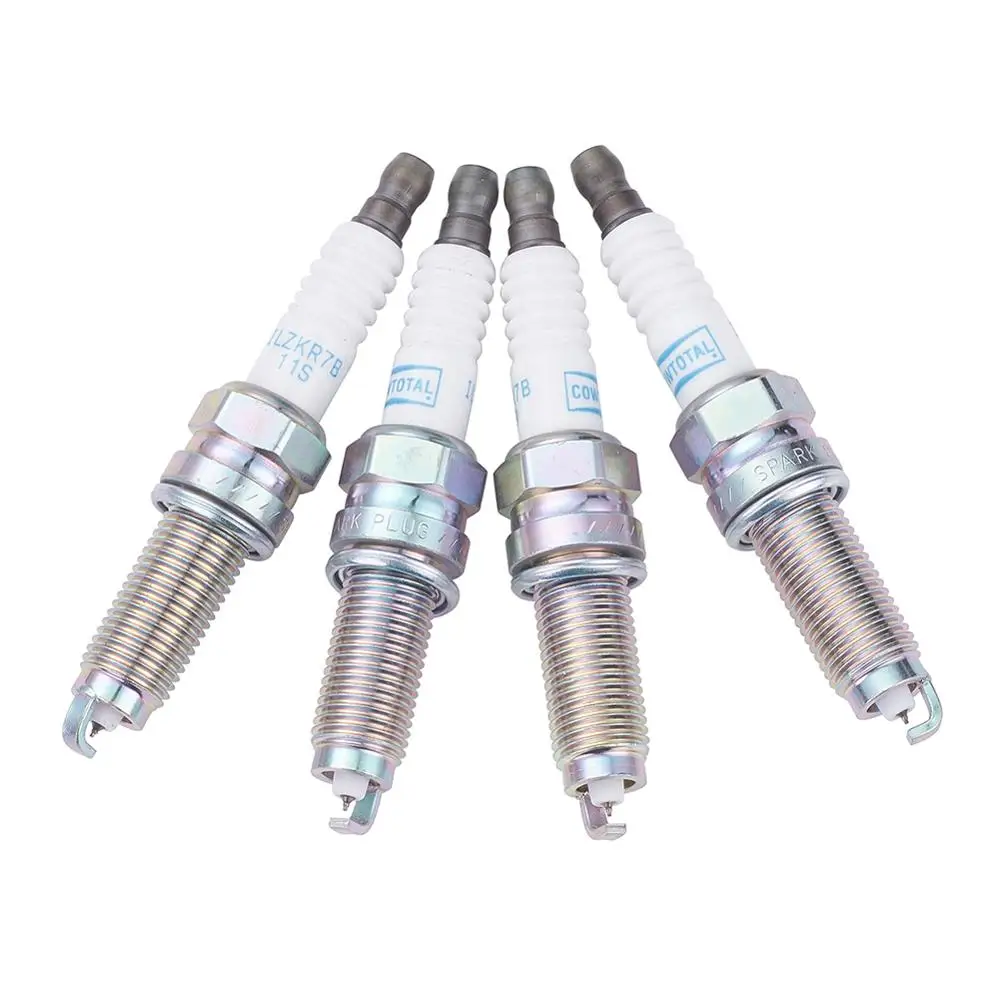 4pcs Spark Plugs Kit ILZKAR8H8S ILFR6T11 DILKAR7G11GS ILZKR7B11S