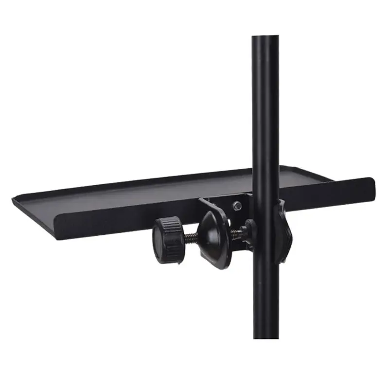 200x130MM Sound Card Tray Live Broadcast Microphone Rack Stand Phone Clip Holder