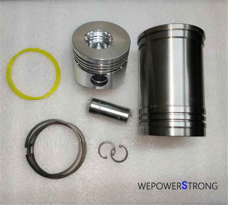 

Cylinder Liner And Piston Kit(6PC Set) For EM190 EM192 Water Cool Diesel Engine Small Generator Spare Parts