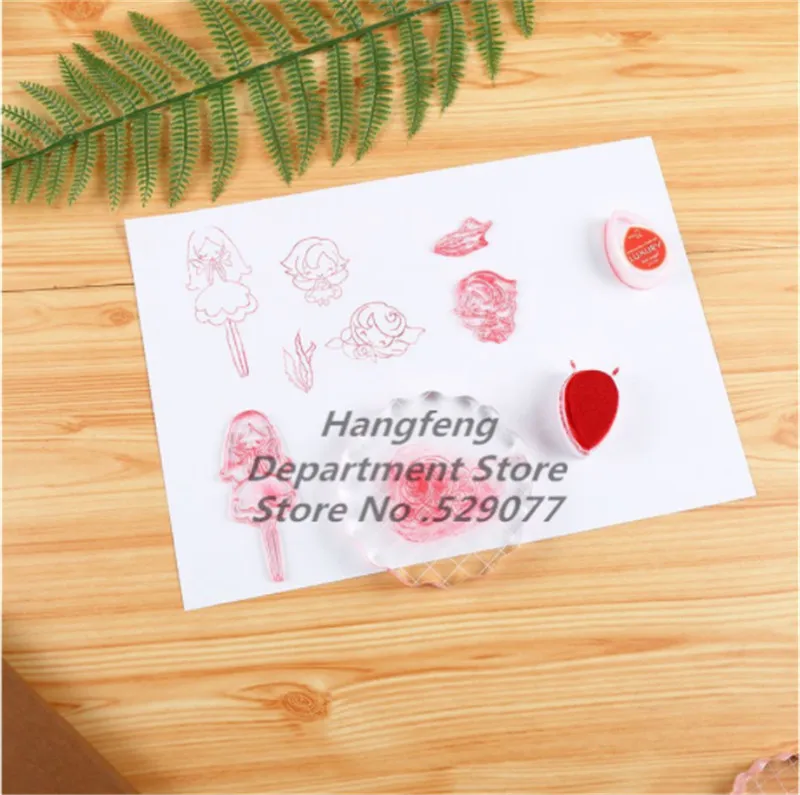 15pcs/lot Colorful Oil Based ink pad Stamp planner scrapbooking silicone stamp inkpad diy diary greeting card making supplies