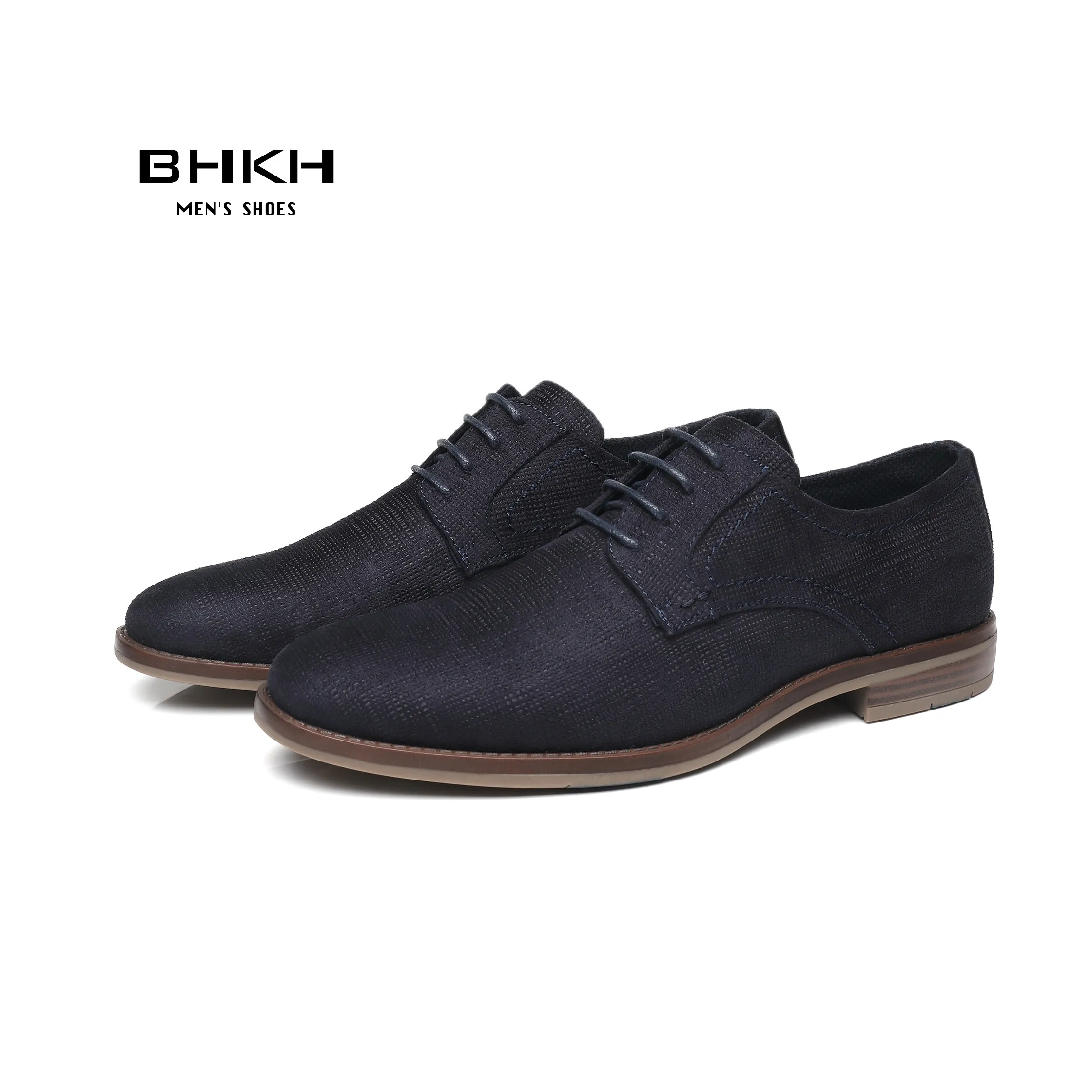 BHKH Men Casual Shoes 2024 Autumn Fashion Leisure Walk Footwear Lace-up Classic Men Shoes New Men Casual Shoes