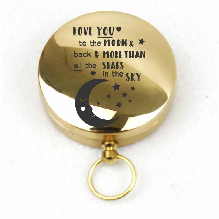 1pc Cusotmized Engrave Compass For Son Dropshipping Personalized Christmas Gifts Navigator Functional Compass 2021 ZNZ014