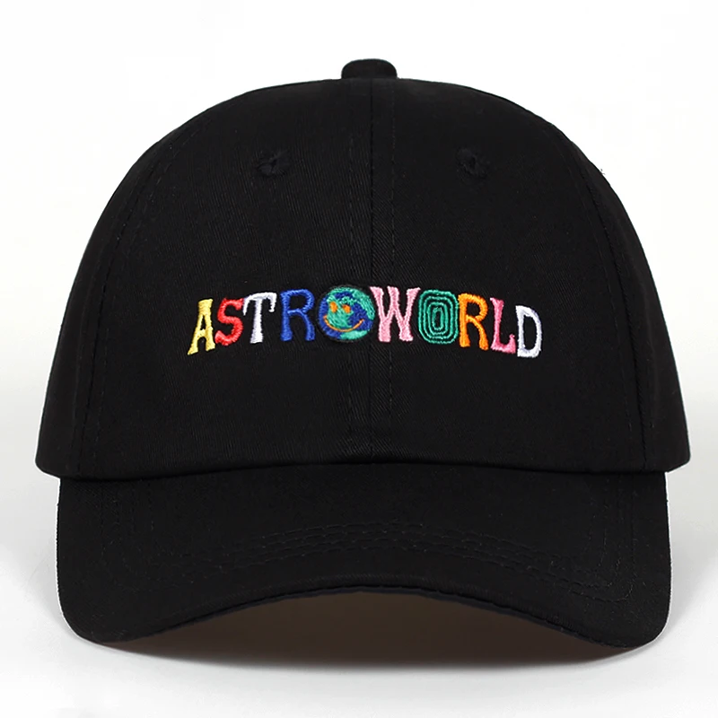 

100% Cotton ASTROWORLD Baseball Caps Travis Scotts Unisex Astroworld Dad Hat Cap High Quality Embroidery Man Women Summer Hats