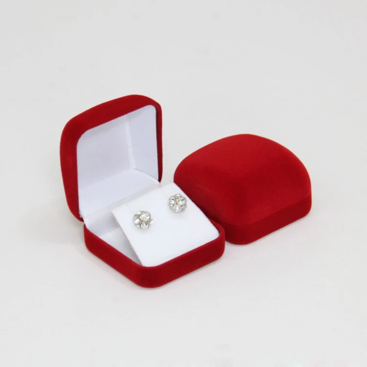 Stud Earrings Storage Box Drop Earrings Pendant Organizer Case Highly Velvet Small Necklace Jewelry Display Gift Packaging Boxes