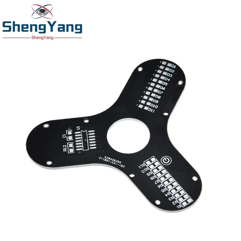 TZT Fingertip Gyro LED Bausatz: Lustiges DIY-Schweißset RG550 zur Entspannung von Körper und Geist – Elektronik-Bausatz – Detail 10