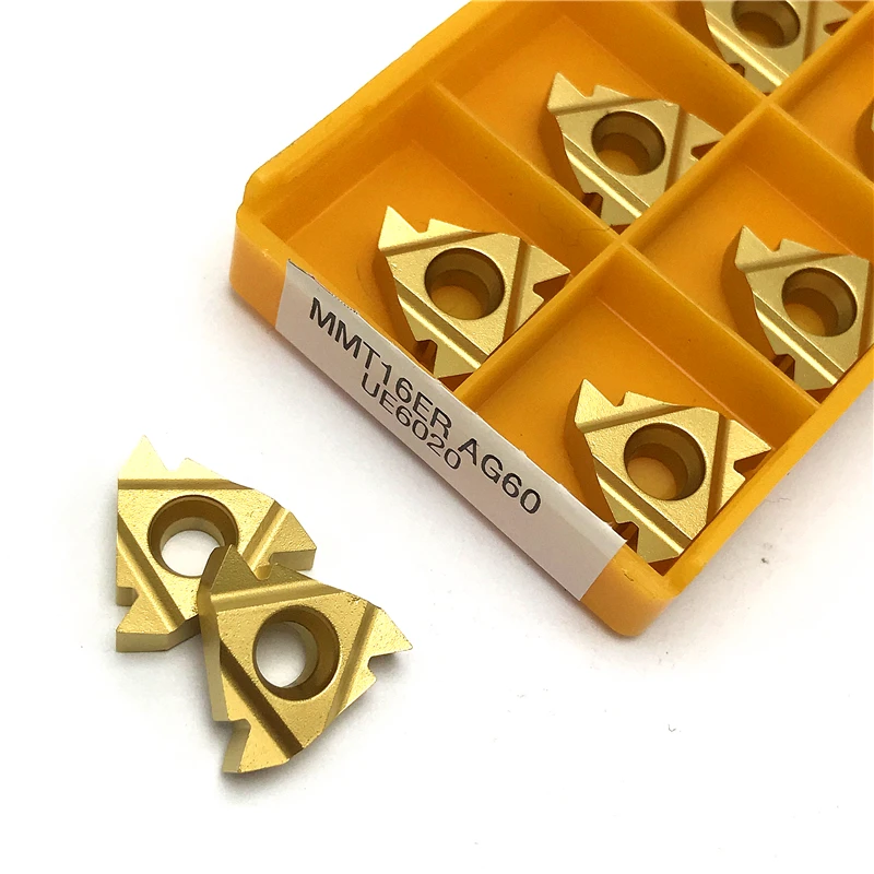 MMT16ER AG60 VP15TF Carbide Inserts Thread Turning Tool Cutting Tool Lathe Tool CNC Tool 16ERAG60 Thread Inserts Turning Insert