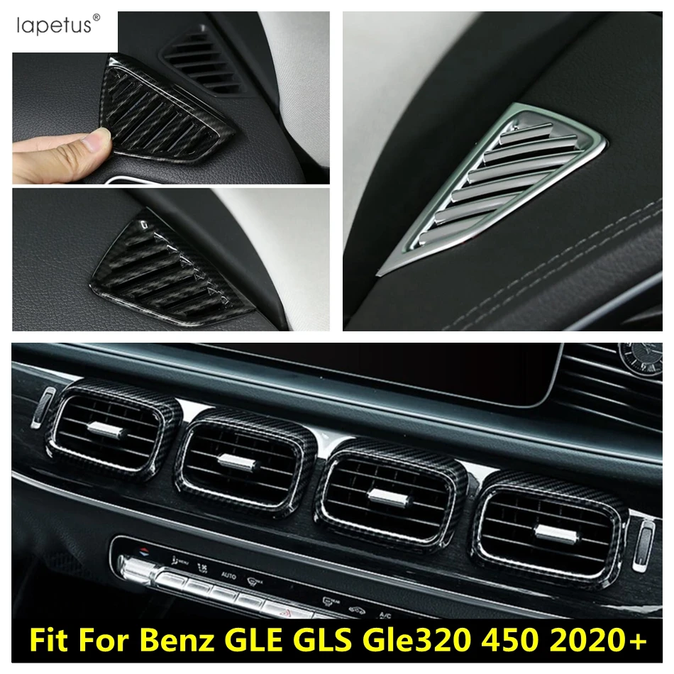 

Central Dashboard Air Conditioning AC Outlet Vent Frame Cover Trim Accessories For Mercedes-Benz GLE GLS Gle320 450 2020 2021