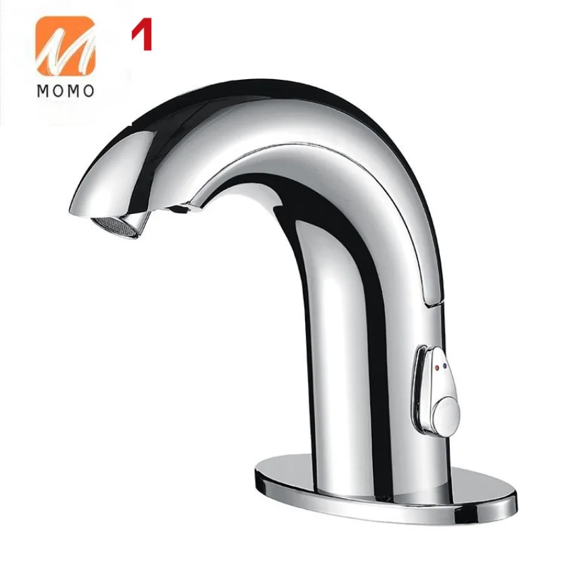 

Hot And Cold Water Single Hole Tap Atomation Faucet Sensor Bathroom Faucet