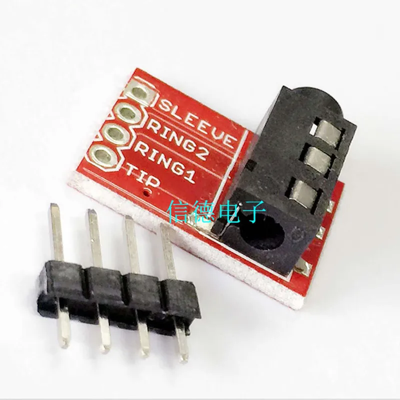 CJMCU-TRRS 3,5 мм аудио разъем MP3 стерео гарнитура видео Микрофон интерфейс