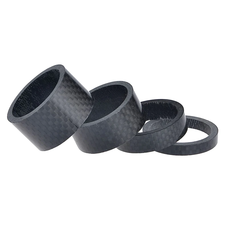 Wanyifa Carbon Fiber Bicycle Washer Stem Spacers to Fix The Bicycle MTB Accessories 5mm 10mm 15mm 20mm Glossy&Matte