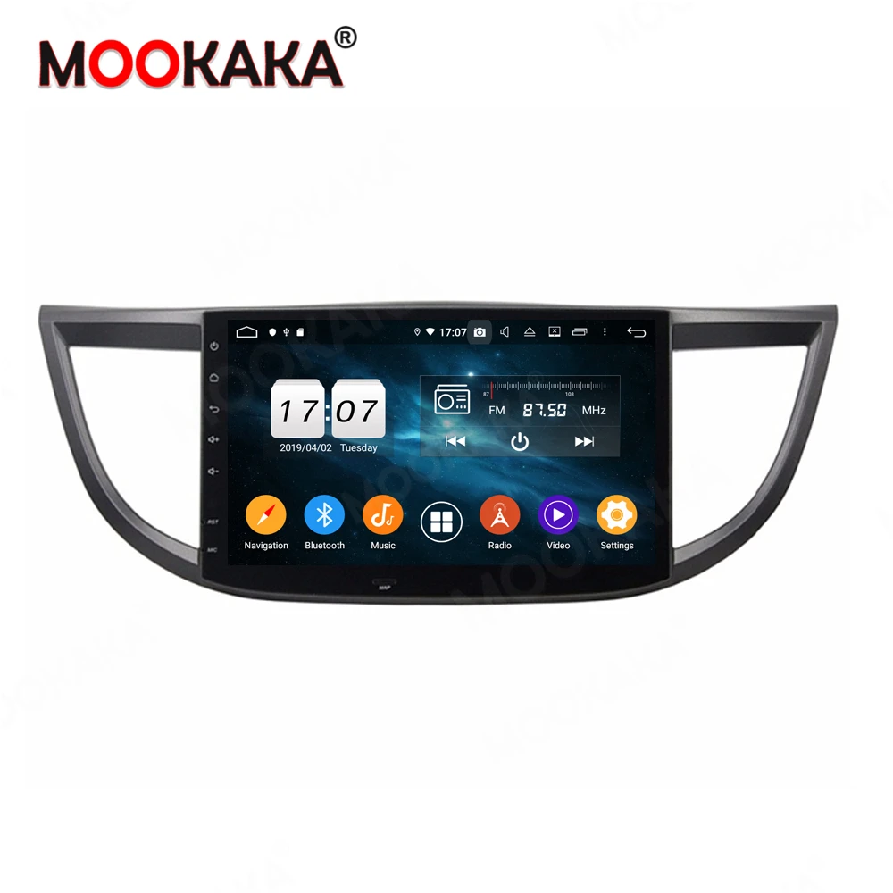 For Honda CRV CR-V 2012-2016 PX6 Android 10.0 4+64GB Car Multimedia Player Auto Radio 4G SIM LTE GPS Navigation Stereo Head Unit