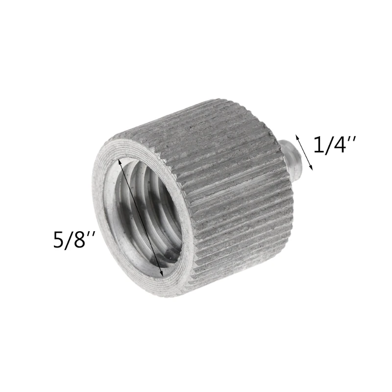 Adattatore da 1pc da 5/8 ''a 1/4" per telemetro di livello Laser a 1/4 fili accessori per treppiede da 5/8"