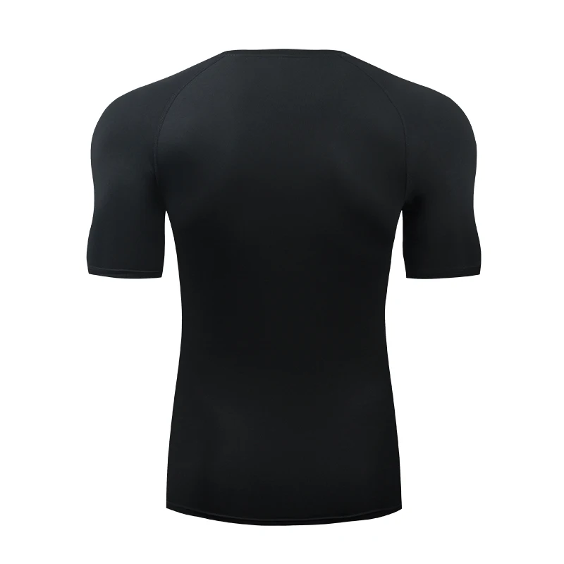 Men Running Compression T-shirt Short Sleeve Sport Tees Tops Gym Fitness Sweatshirt Male Jogging Tracksuit Homme Athletic Shirt