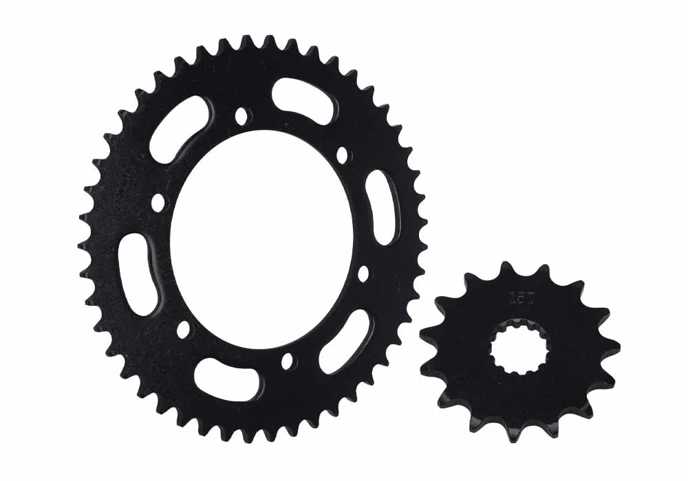 CVK A Set Front And Rear Chain Sprocket Gear Disc Wheel Kit For Yamaha FZ400 FZ 400 Motorcycle Accessories