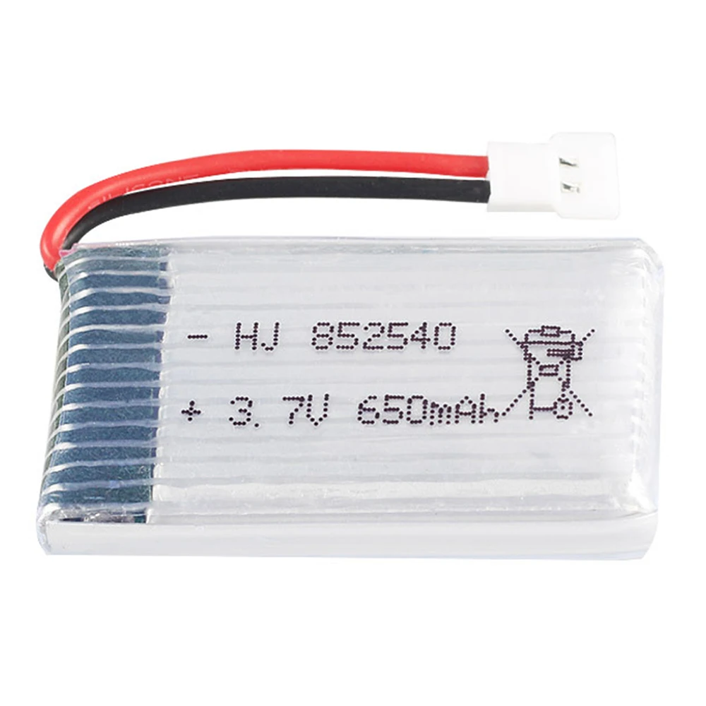 3.7V 650mAh Drone Rechargeable Lipo Battery For SYMA X5C X5C-1 X5 H5C Quadcopter Parts 852540 20C Lipo Battery 3 Battery set