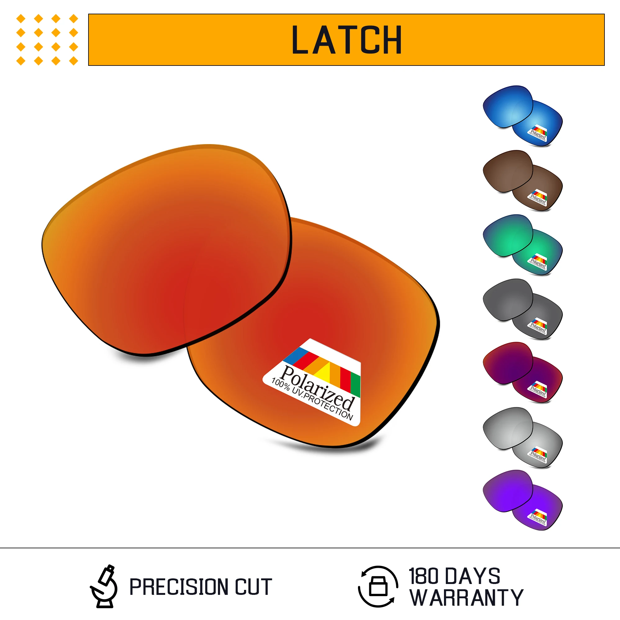 Lenti di ricambio polarizzate Bwake per-Oakley Latch OO9265-53mm/Asian Fit OO9349 montatura per occhiali da sole-opzioni Multiple