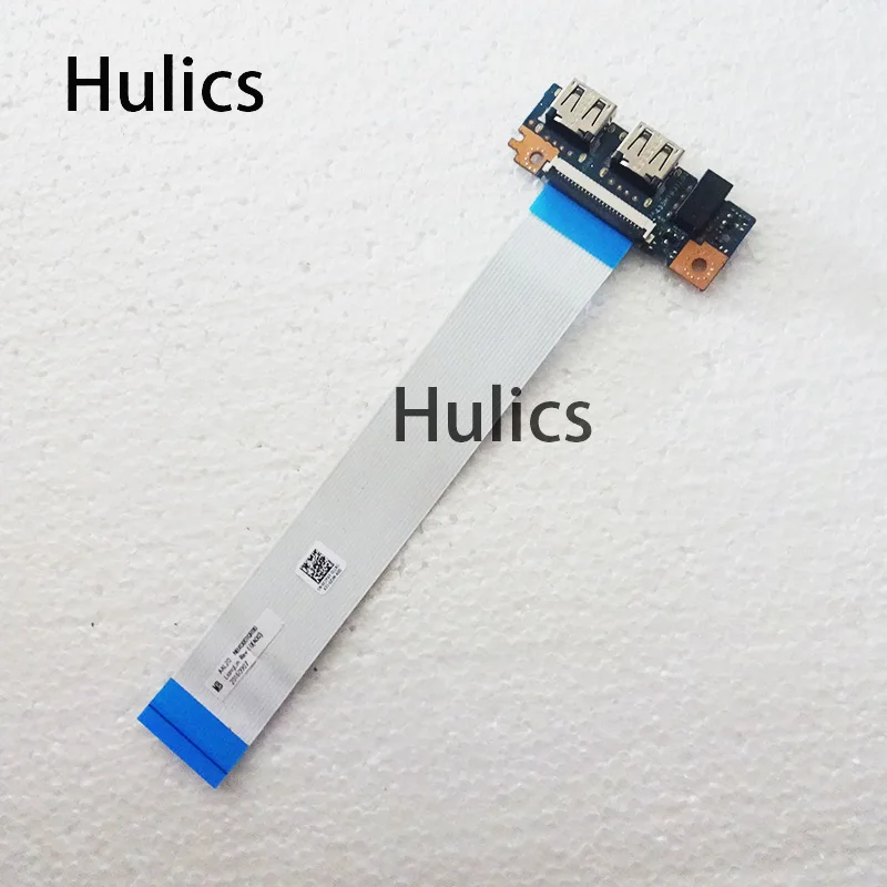 Hulics Used For Dell Inspiron 15 5559 USB / Audio Port IO Circuit Board 2WMGK 02WMGK CN-02WMGK AAL15 LS-D071P WITH CABLE