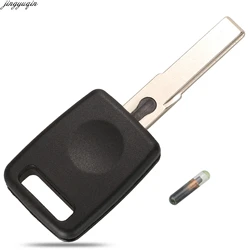 Jingyuqin Remote Car Key Case Shell Ignition ID48 Transponder Chip For Audi A4 A4L A6 A6L A3 Q3 Auto Key Fob