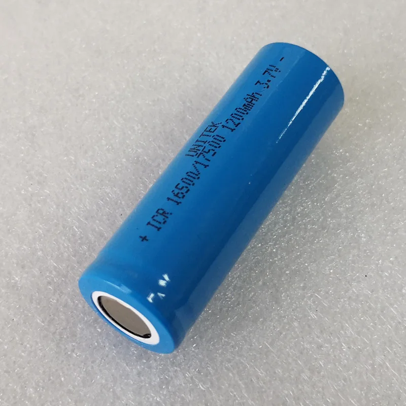 US 2-5PCS 1200mAh 3.7V 16500 Li-ion Rechargeable Battery 17500 lithium ion cell baterias for flashlight electric razor shaver