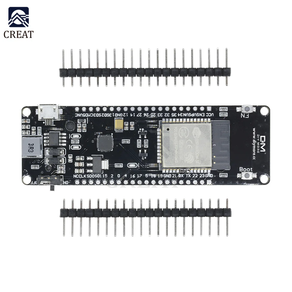 ESP32 ESP-32S WiFi Wireless Bluetooth Development Board For WeMos d1 mini CP2102 CP2104 Module With 18650 Battery Charging