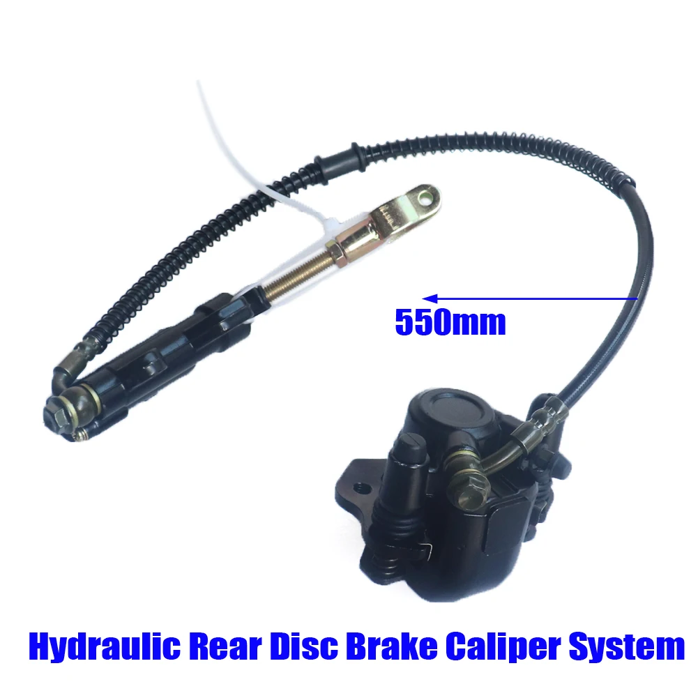 

550mm Brand New Motorcycle Hydraulic Rear Disc Brake Caliper System For 110cc 125cc Pit Quad Dirt Bike ATV