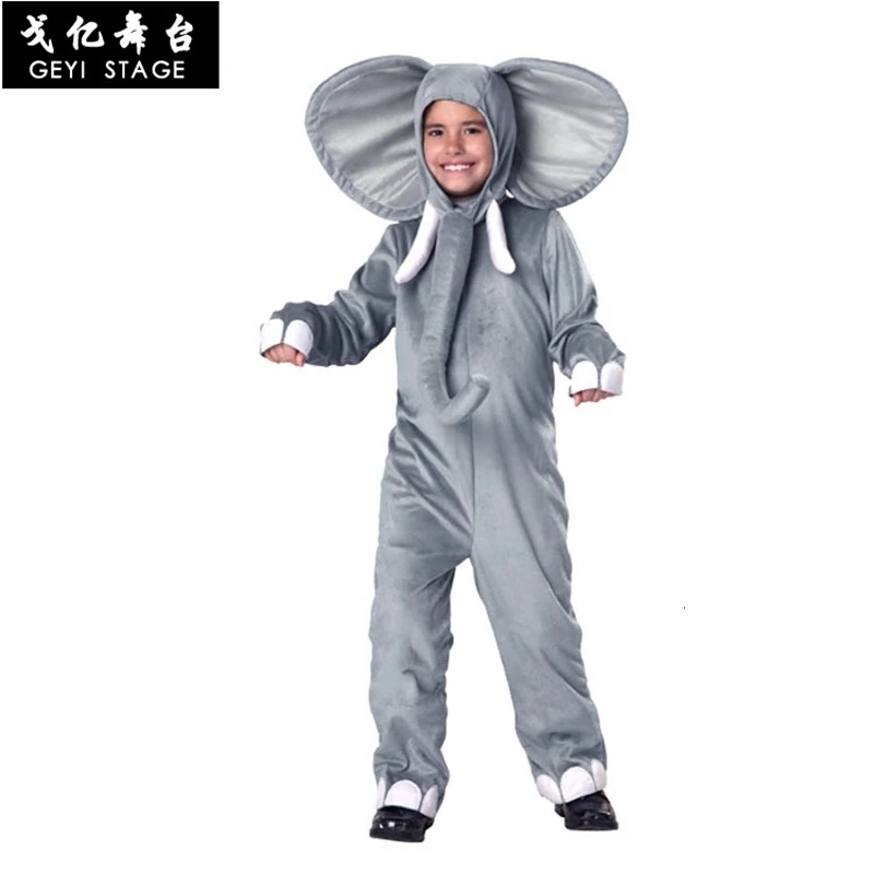 New adult male elephant pajamas cosplay animal mango sweater onesize in winter handsome elephant man nightgown