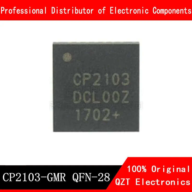 10pcs/lot CP2103-GMR CP2103 QFN-28 new original In Stock